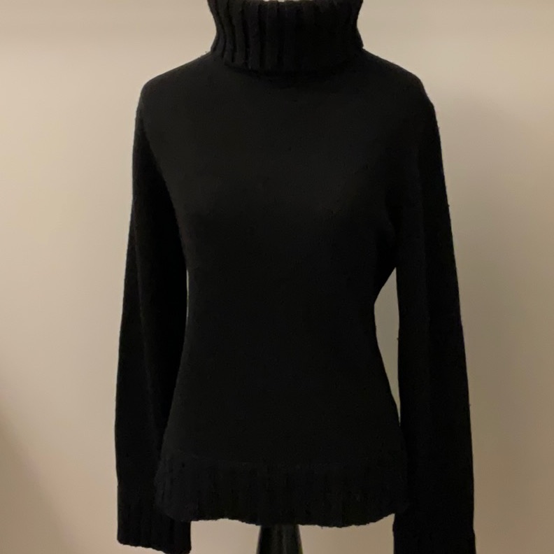 Michael Kors: Sweater - Cashmere/Merino Wool Turtleneck, Women’s Size L